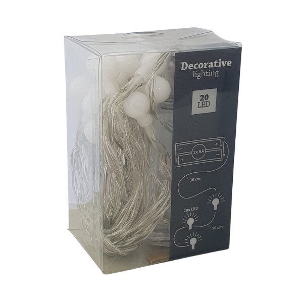 Instalatie LED cu 20 bulbi