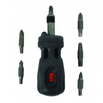 Set surubelnita cu clichet, 6 biti, Gadget, 330559 Set surubelnita cu clichet, 6 biti, Gadget, 330559