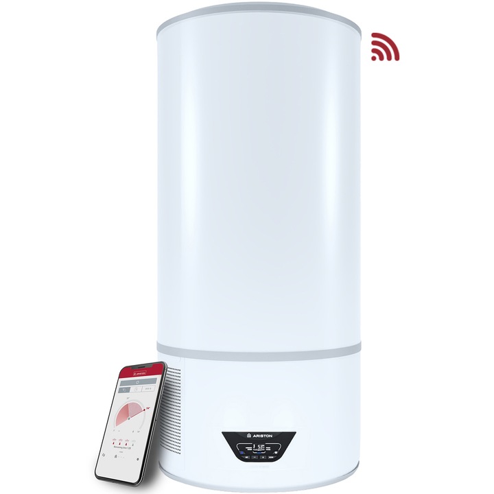 Boiler electric cu pompa de caldura Ariston LYDOS HYBRID WI-FI 100, 100 l, 1200 W