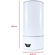 Boiler electric cu pompa de caldura Ariston LYDOS HYBRID WI-FI 100, 100 l, 1200 W