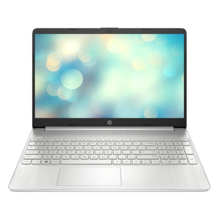 HP 15s-fq3003nh 15.6 FullHD laptop, Intel Celeron N4500, 4GB, 256GB SSD, Intel® UHD Graphics, FreeDOS, Magyar billentyűzet, Ezüst