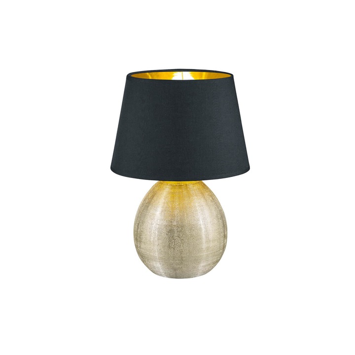 Veioza Luxor, IO1R5063107911, Auriu, 1xE27