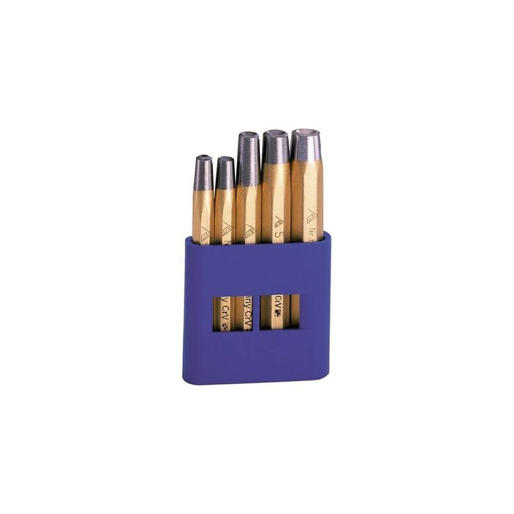 Rennsteig szegecsfejező készlet 5db-os