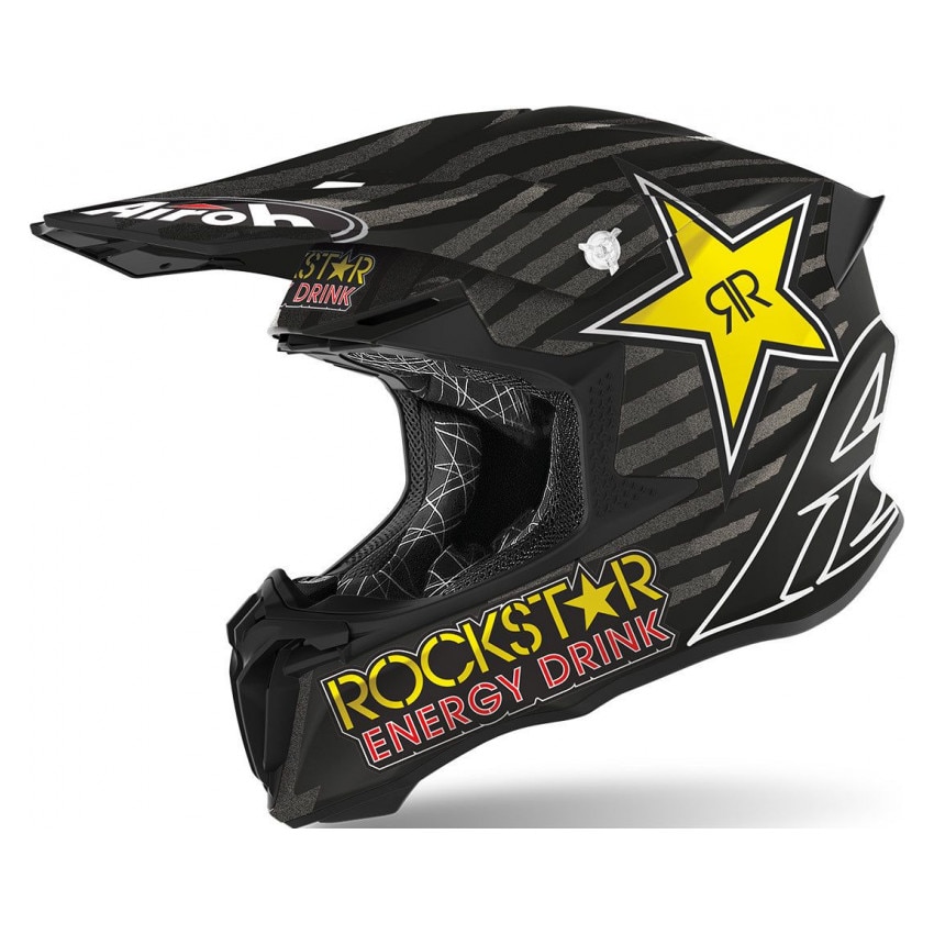 Casca AIROH, Airoh twist 2.0 rockstar 2020 matt, Portocaliu, XL