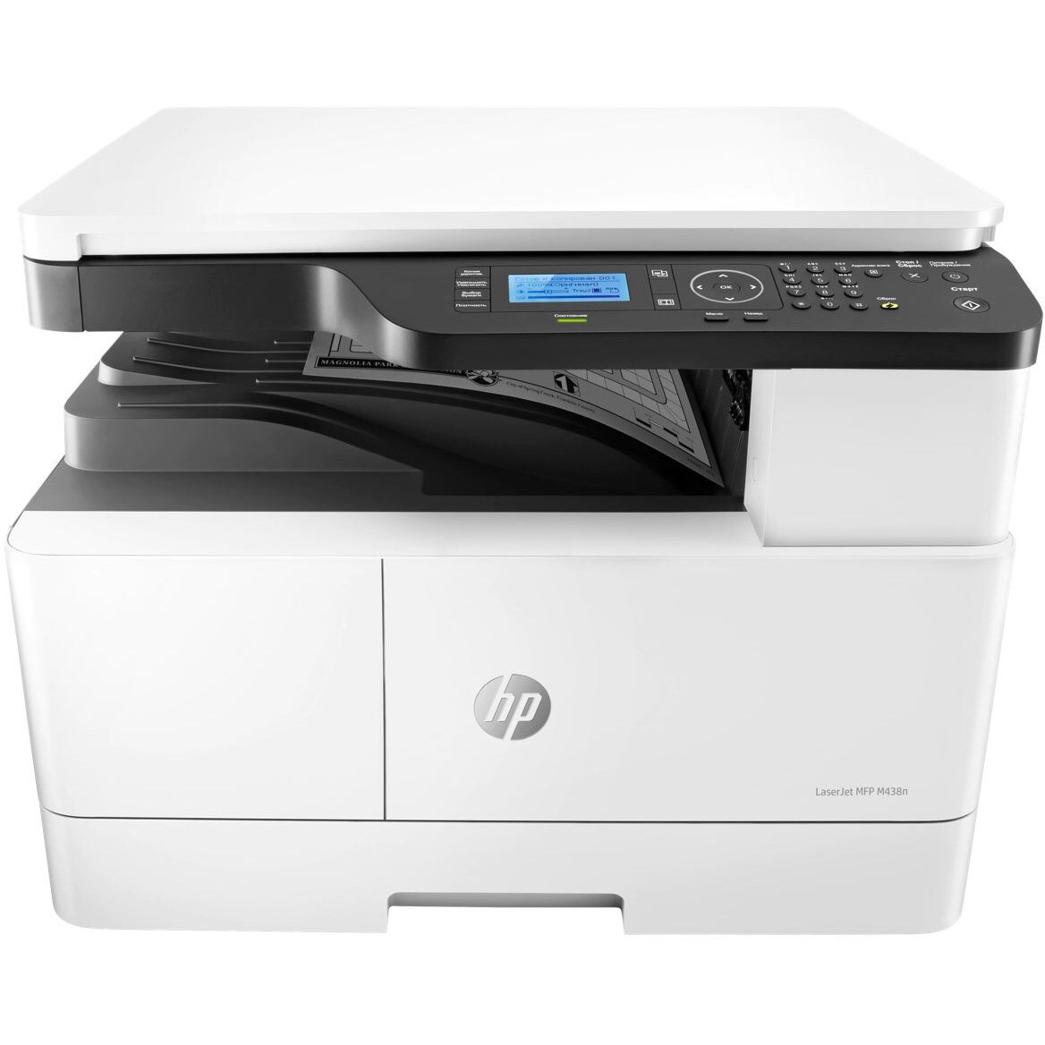 Multifunctional laser monocrom HP LaserJet M438n, Retea, A3