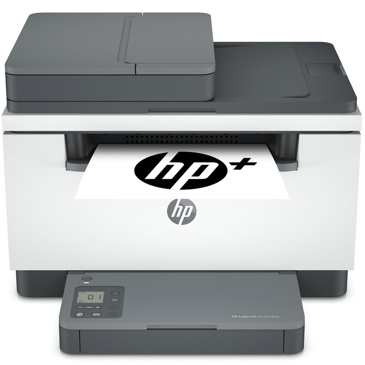 HP LaserJet M234SDWE multifunkciós monokróm lézernyomtató, A4, ADF, Duplex, Wi-Fi, LAN, HP+, 6 hónap Instant Ink (6GX01E)