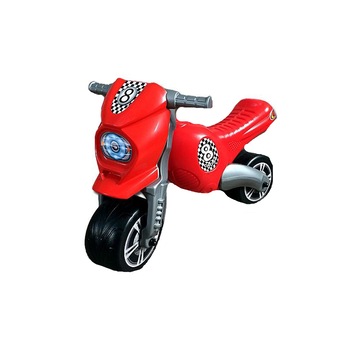 Motocicleta fara pedale pentru baieti Dohany Cross 8 100204, Rosu Motocicleta fara pedale pentru baieti Dohany Cross 8 100204, Rosu