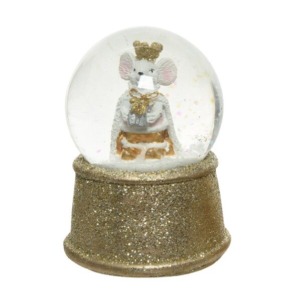 Glob, zapada cu soricel, auriu, 9.7 cm