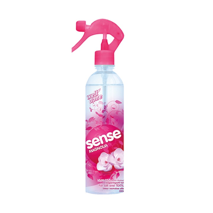 Légfrissítő és textil illatosító WELL DONE Sense Magnolia 350 ml