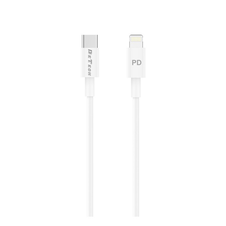 Kábel iPhone-hoz, Gyors töltés, Apple világítás, Type-C, USB-C, 1m, 2,1A