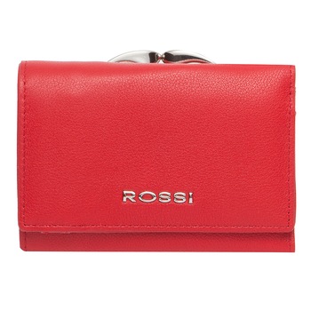 Portofel din piele naturala, Rossi, RSC0033, Rosu Mat Portofel din piele naturala, Rossi, RSC0033, Rosu Mat