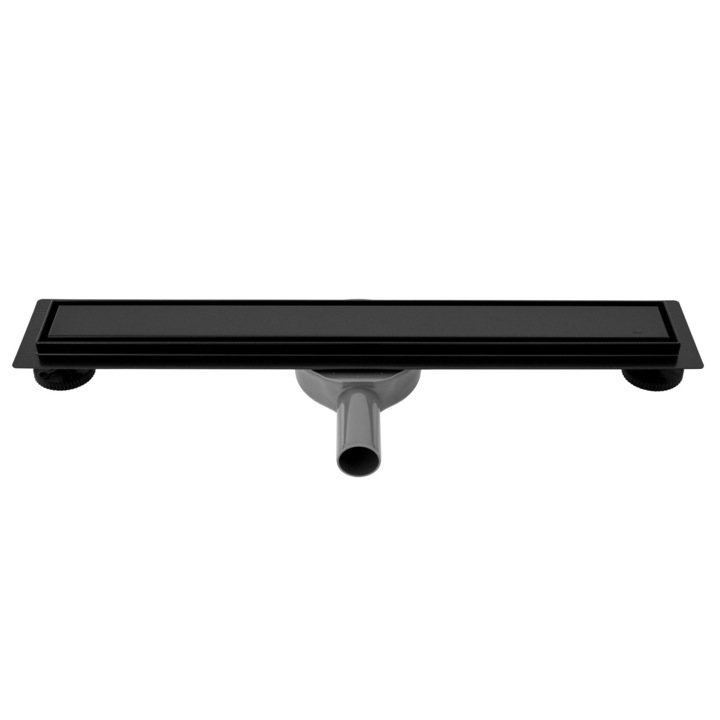 Линеен сифон Rea Neo Pro 2in1 Black, 80 cm, Черен