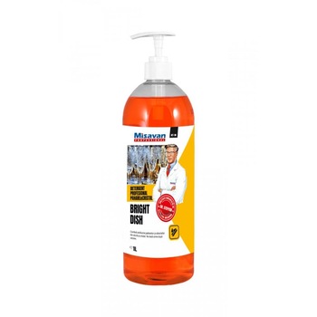 Detergent de Sticla si Cristal Dr. Stephan Bright Dish, 1 l, cu Pompita Detergent de Sticla si Cristal Dr. Stephan Bright Dish, 1 l, cu Pompita