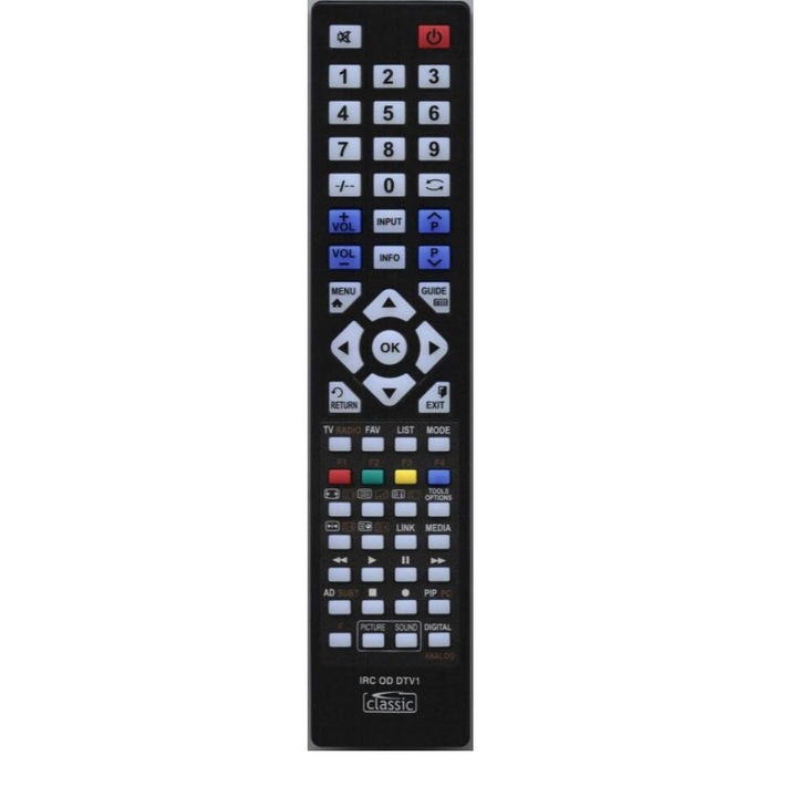 TCL RC602S utángyártott okostávirányító