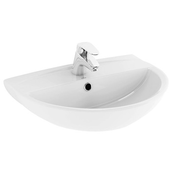 Lavoar ceramic (chiuveta baie) Romstal Mira 50 80CR0241, L.49.5xA.38.5xH.150 cm, Alb Lavoar ceramic (chiuveta baie) Romstal Mira 50 80CR0241, L.49.5xA.38.5xH.150 cm, Alb