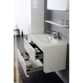 Lavoar compozit (chiuveta baie) Kroner 80KZ0005 pentru mobilier baie Beatrice, L.70xA.48xH.16 cm, Alb Lavoar compozit (chiuveta baie) Kroner 80KZ0005 pentru mobilier baie Beatrice, L.70xA.48xH.16 cm, Alb