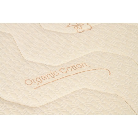Saltea ortopedica, Best Sleep, Comfort Hybrid, 180x200x25 cm, latex, spuma poliuretanica, husa bumbac, Hipoalergenica, fermitate medie