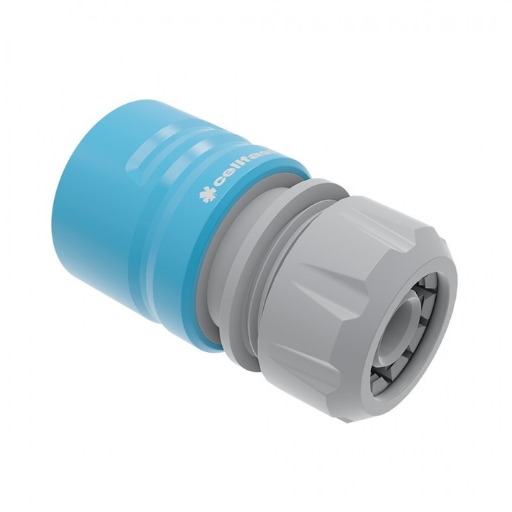 Conector rapid stropire Cellfast 1/2" IDEAL 51-630, Plastic, Albastru/Gri