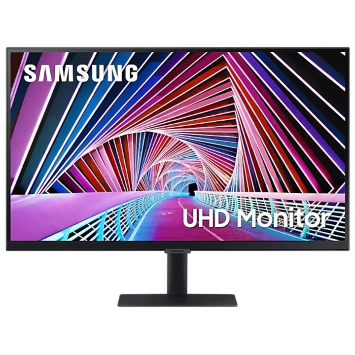 Samsung LS27A700NWUXEN UHD Monitor, 27", IPS, 3840 x 2160, HDR10, DP, HDMI, Fekete