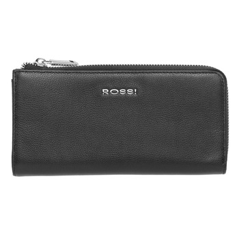 Portofel din piele naturala, Rossi, RSC3236, 9.5x19.5x2.5cm, Negru Portofel din piele naturala, Rossi, RSC3236, 9.5x19.5x2.5cm, Negru