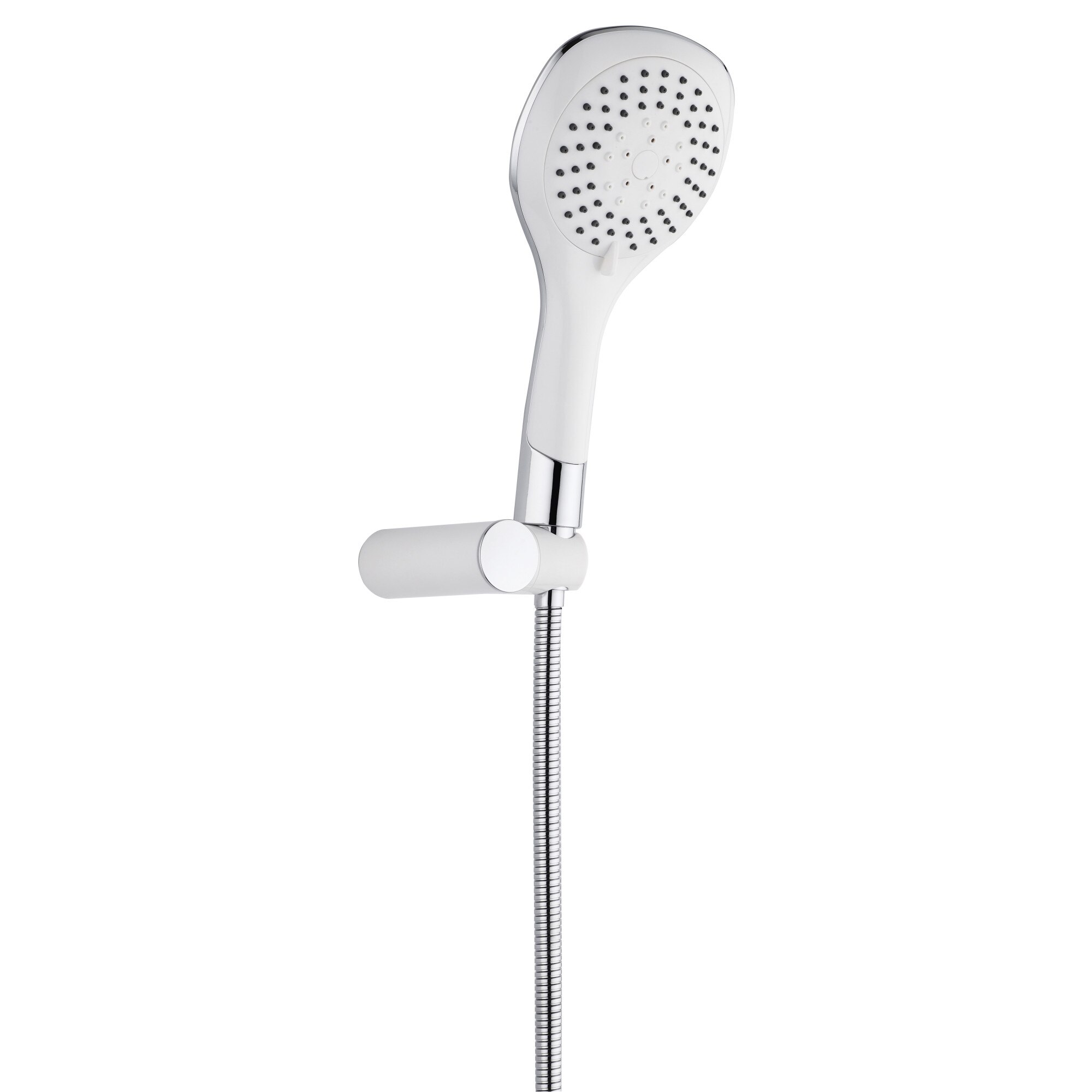 Set Dus Bianco, Inox/Plastic, 150 cm