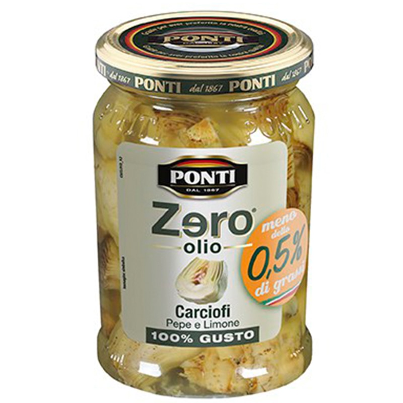 Anghinare in sos de lamaie si piper Zero Ponti, 300g