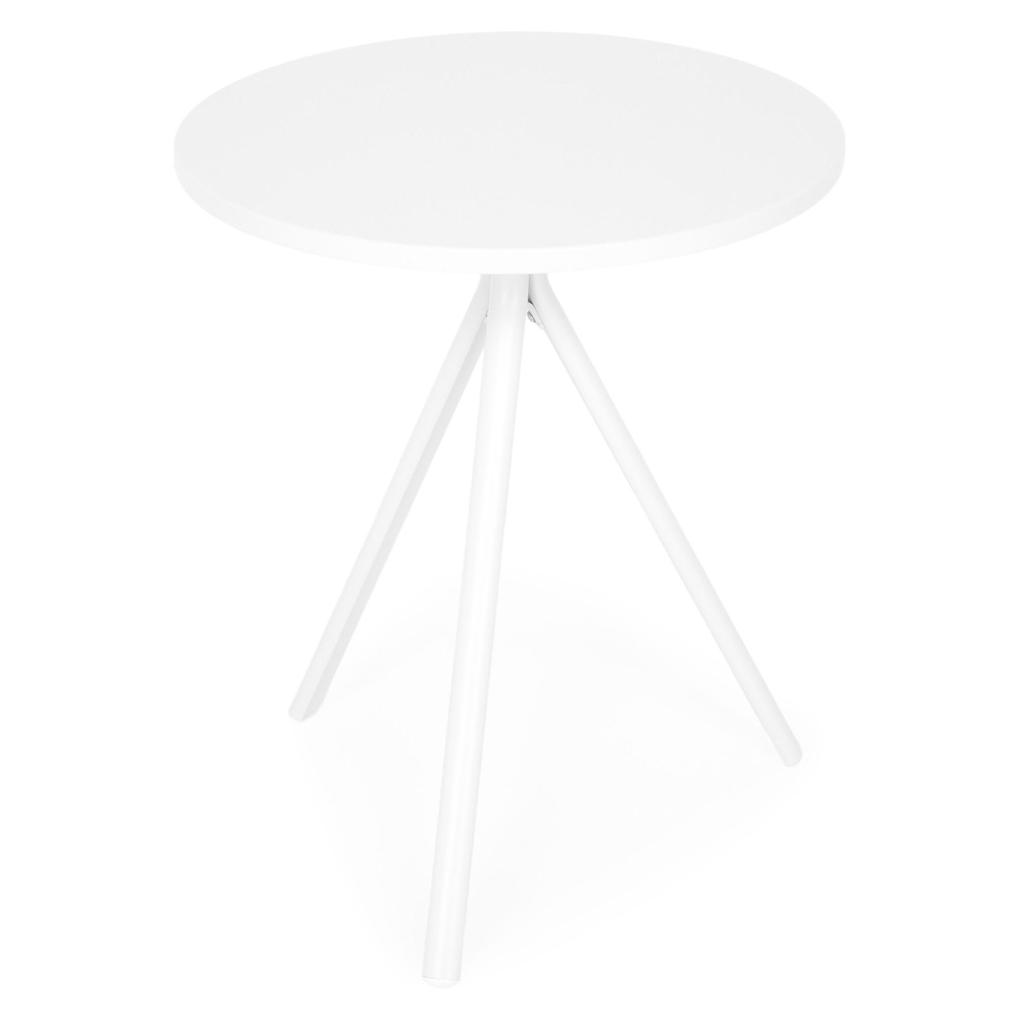 Masa rotunda gradina/terasa Maison Mex ELVAS H.74 D.60 alb