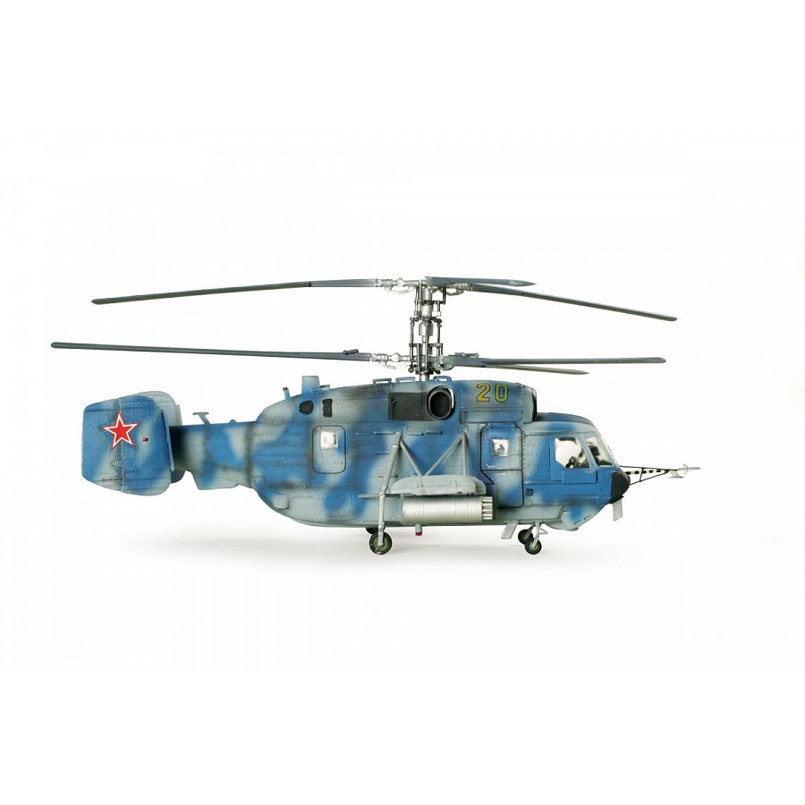Kit Modèle Zvezda 7221 - Hélicoptère De Soutien Marine Russe Helix B - Échelle 1/72 - Neuf
