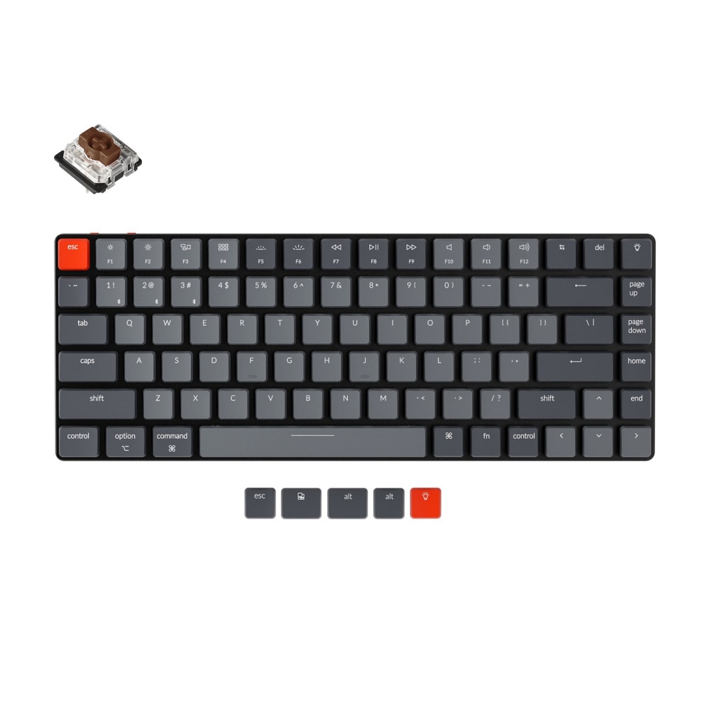 gateron low profile keycaps pbt