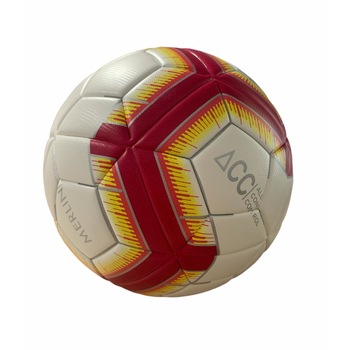 Minge fotbal , alb/rosu, 5,ACC, insta Minge fotbal , alb/rosu, 5,ACC, insta