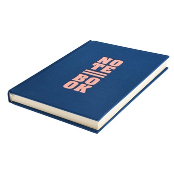 Notebook coperta albastra, 14.8 cm Notebook coperta albastra, 14.8 cm