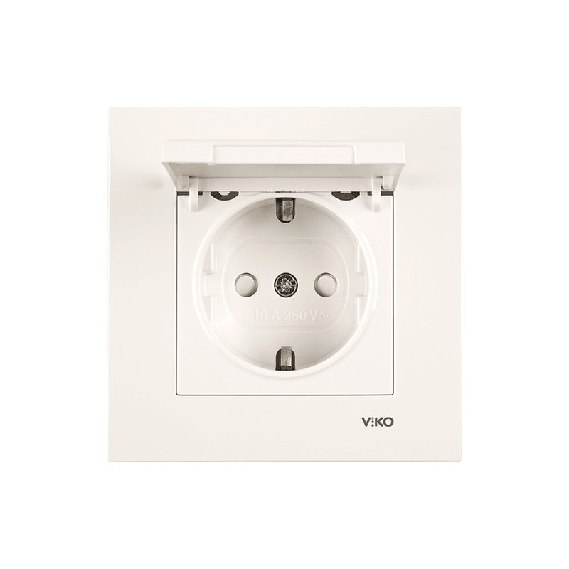 Priza schuko cu capac 16A 250V