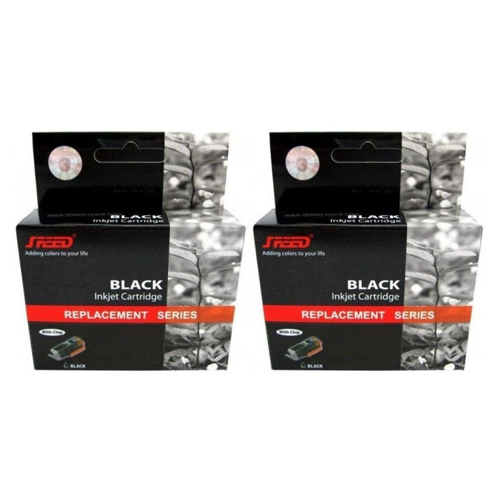 Съвместим комплект Speed Ink Cartridge 2x LC3619XLBK Black 6000 страници