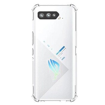 Husa SILKASE pentru ASUS ROG Phone 5, culoare transparent, silicon Husa SILKASE pentru ASUS ROG Phone 5, culoare transparent, silicon