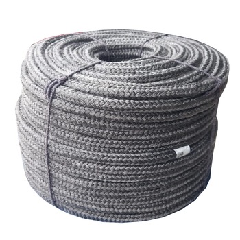 Snur de etansare fibra de sticla rotund grafitat, Ø 6 Snur de etansare fibra de sticla rotund grafitat, Ø 6