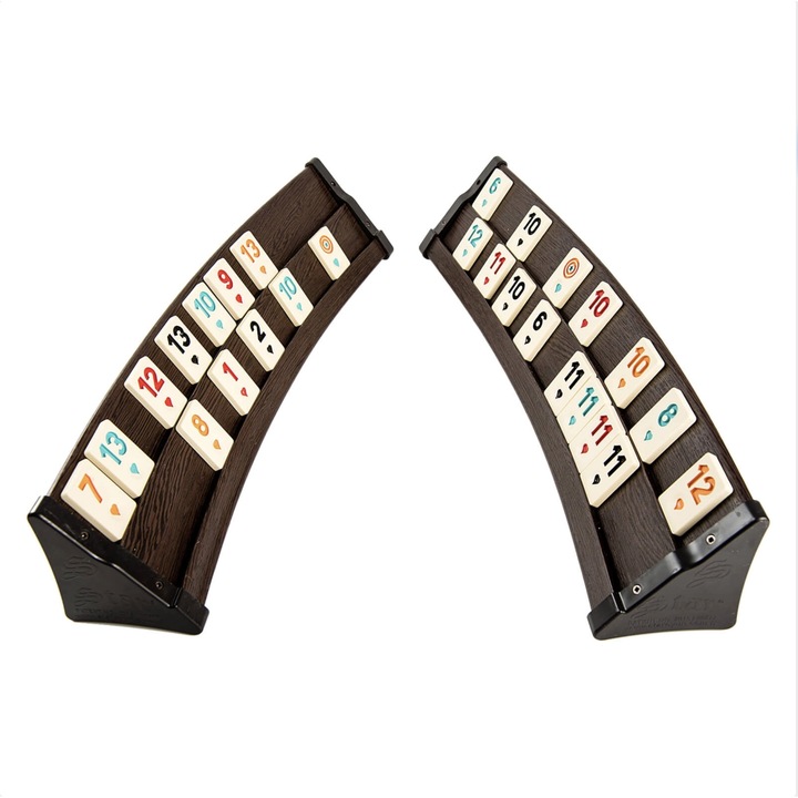 Joc remi/rummy lemn curbat