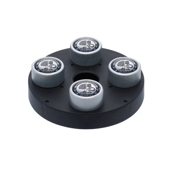 Set 4 Capacele Ventil Mercedes AMG, Argintiu/Negru Set 4 Capacele Ventil Mercedes AMG, Argintiu/Negru