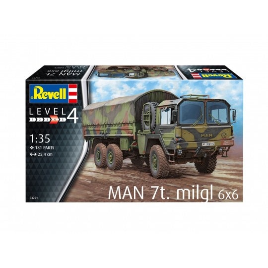 Macheta de asamblat Revell tanc Man 7t Milgl