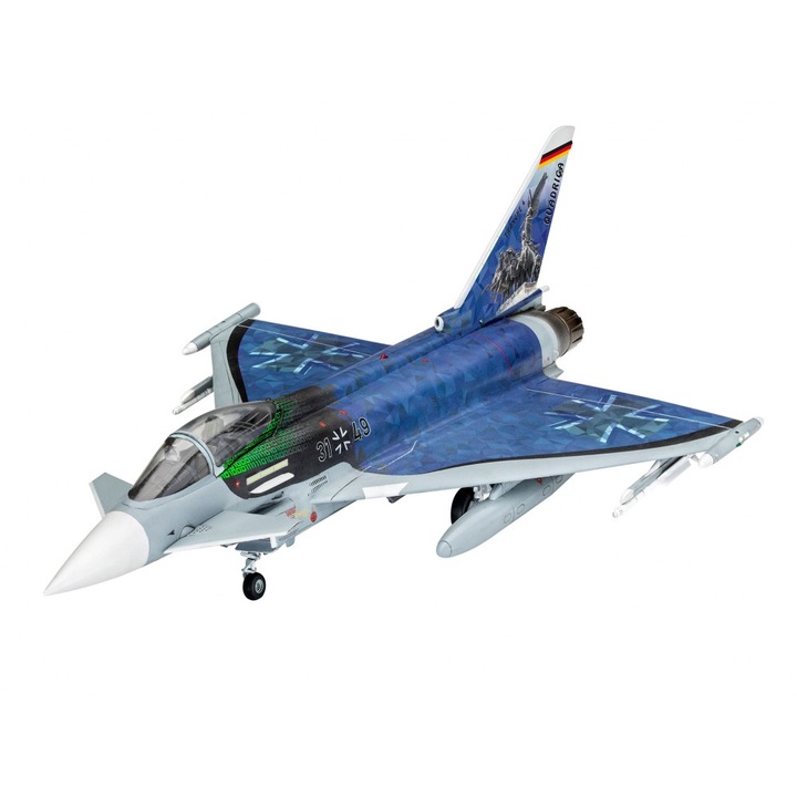 Samolot do sklejania 1:72 03843 Eurofighter Luftwaffe 2020 Quadriga Revell