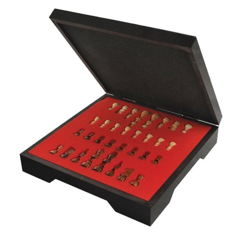 Set de Sah si Dame din Lemn, Mozaic Antic Premium Cadou, Realizat Manual