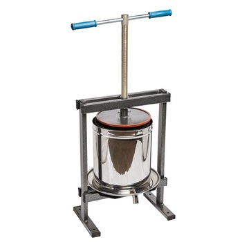 Teasc manual pentru fructe si struguri vilen din inox 15l Teasc manual pentru fructe si struguri vilen din inox 15l