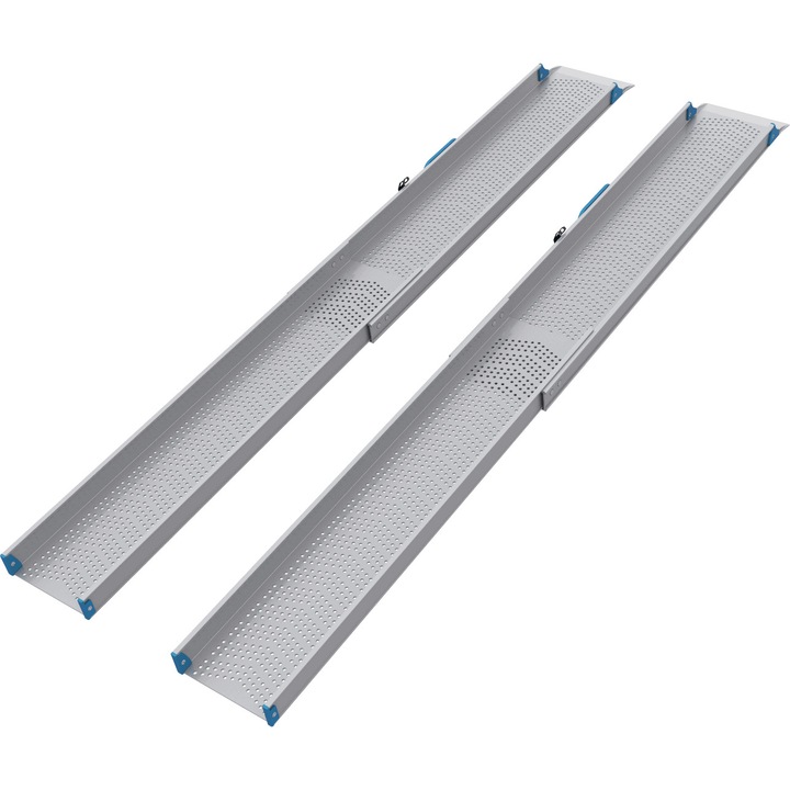 Рампа комплект телескопична алуминиева 2 части за инвалидна количка Ps 2000 T2