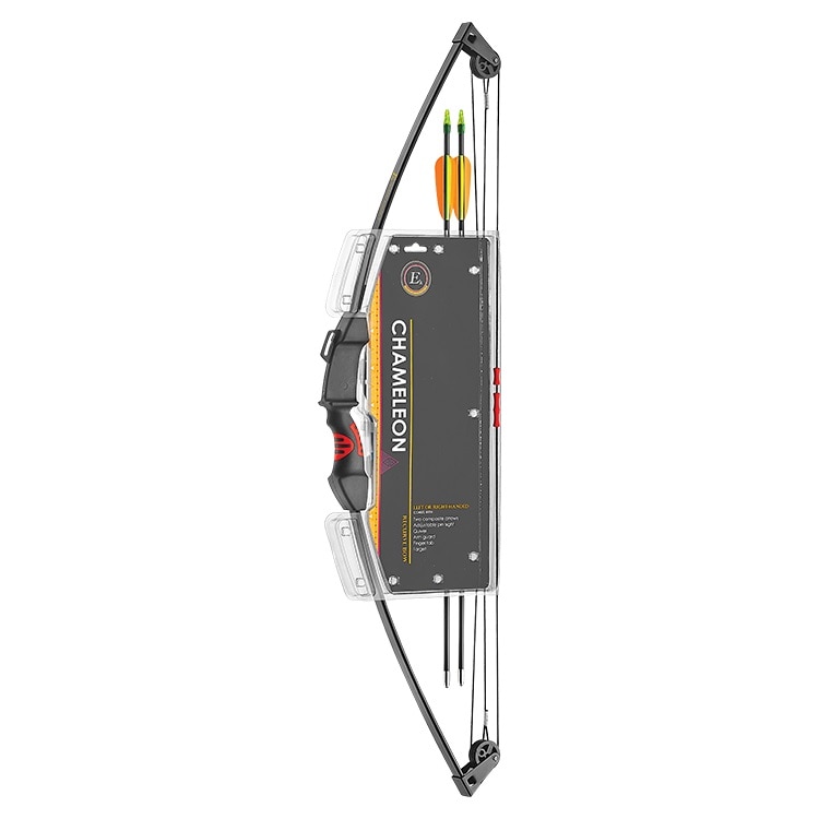 Arc compound cu sageti EK Archery Chameleon 10-15 Lbs , pentru copii