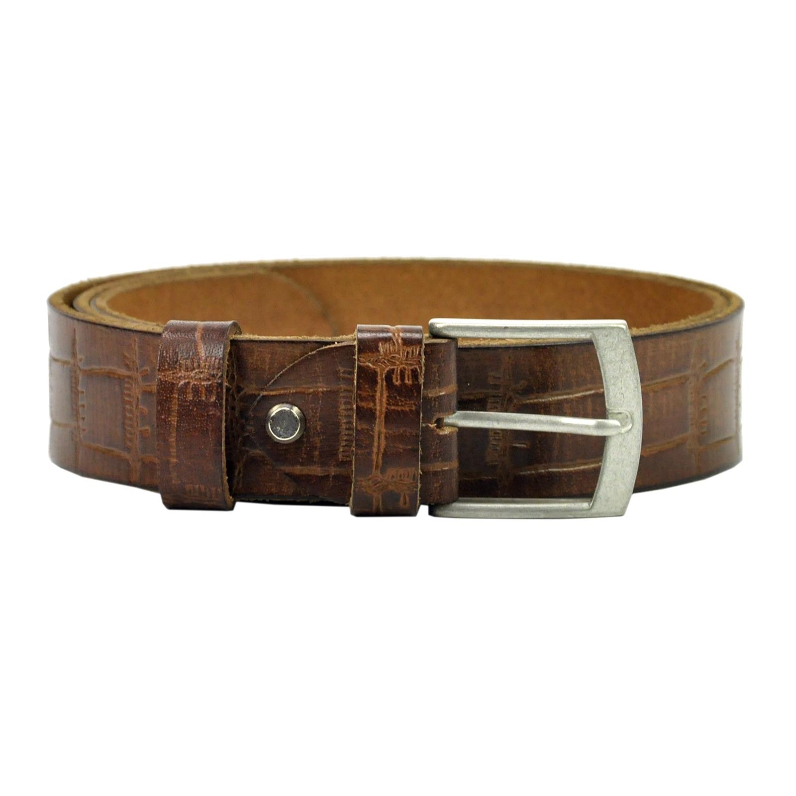 Curea piele Cavaldi PNJ-02-C MARO