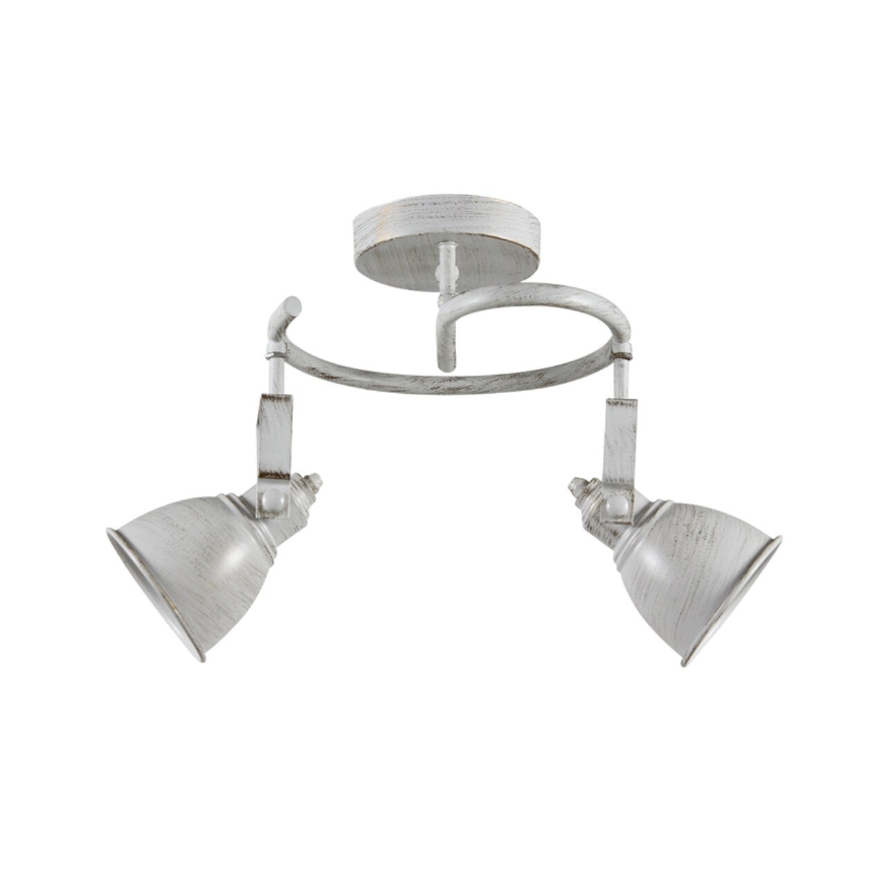 Lustra Interior Erste Juno 2x60W Max E27 EL0038221 Culoare Alb Antichizat