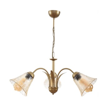 Lustra Interior Erste Kadif 3x60W Max E27 EL0058517 Culoare Alama Lustra Interior Erste Kadif 3x60W Max E27 EL0058517 Culoare Alama