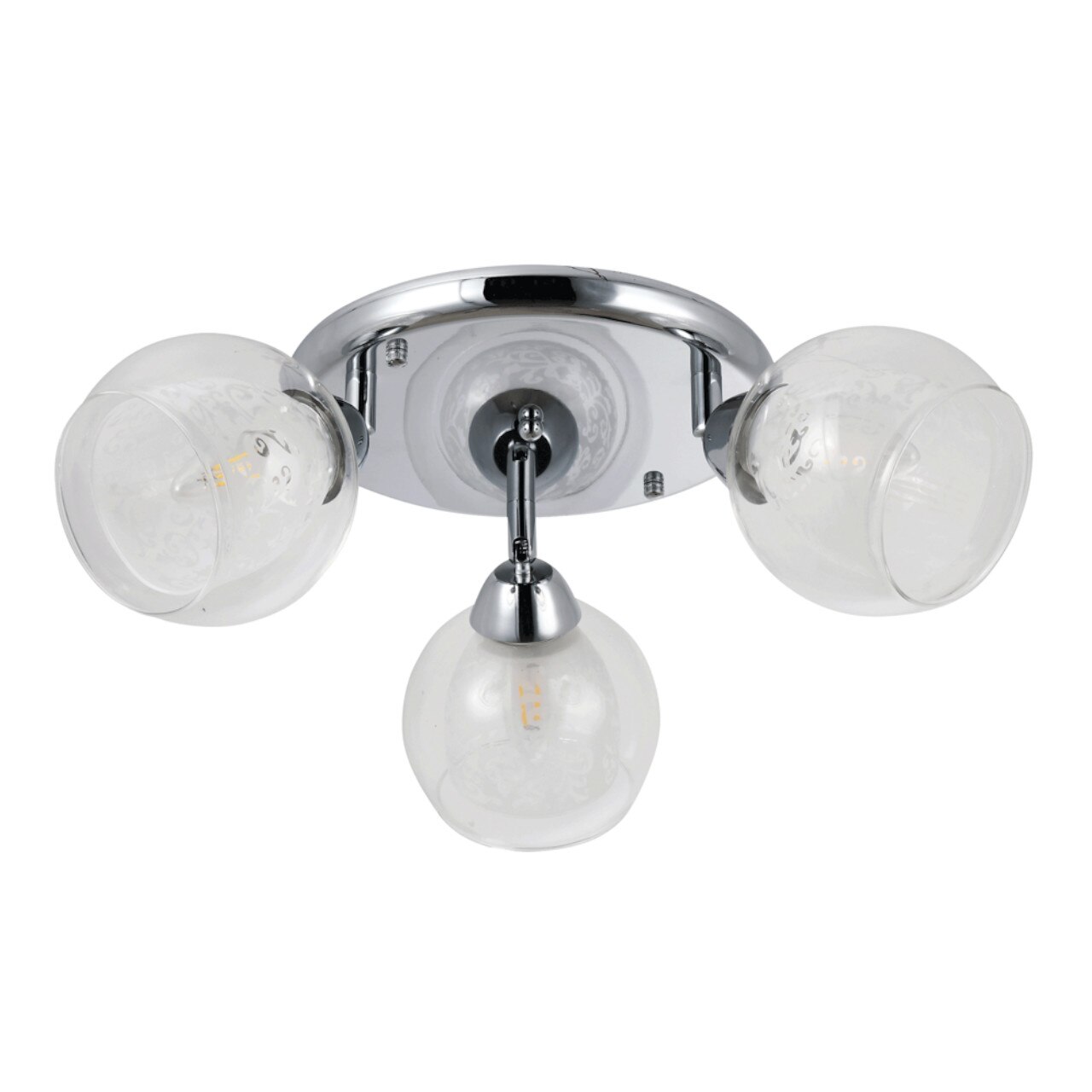 Lustra Interior Erste Ezreal 3x60W Max E27 EL0038087 Culoare Crom