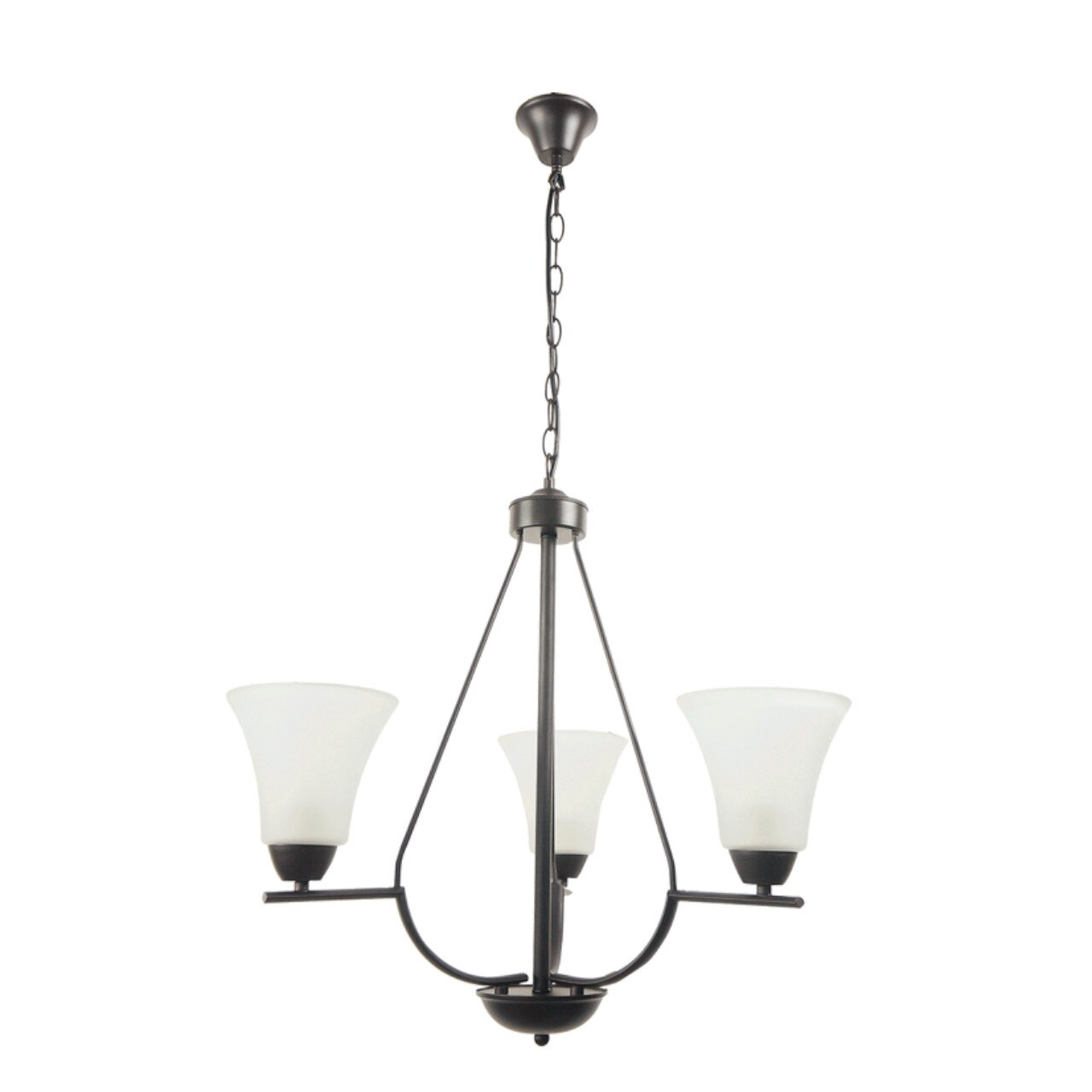 Lustra Interior Erste Midnight 3x40W Max E27 EL0038487 Culoare Negu si Alb