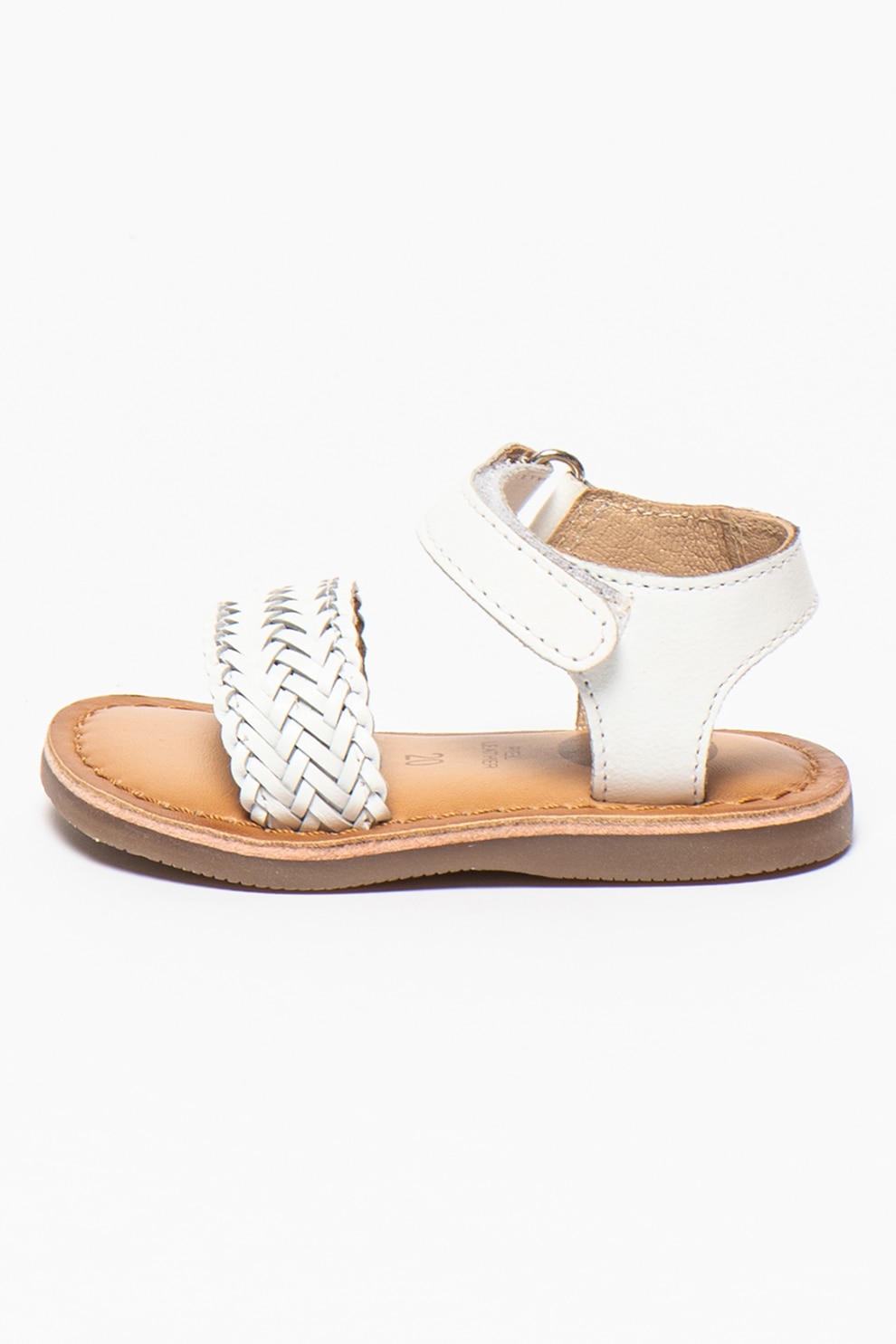 Gioseppo, Sandale de piele Ordezo, Alb