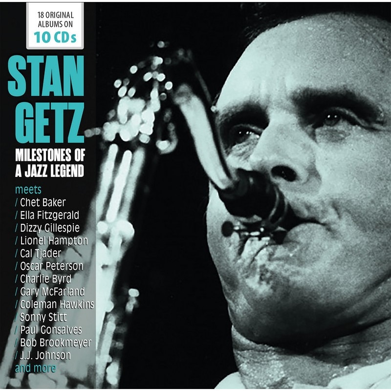 STAN GETZ 18 Original Albums - Milestones of a Jazz Legend (10CD)